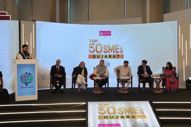 Gujarat Top 50 SME Awards — Ceremony Moments