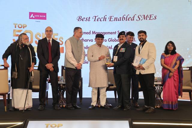 Armed Management Service Mahesana — Top 50 SME Awards, Gujarat