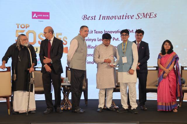 Avinya Vegan Leather Pvt Ltd — Top 50 SME Awards, Gujarat