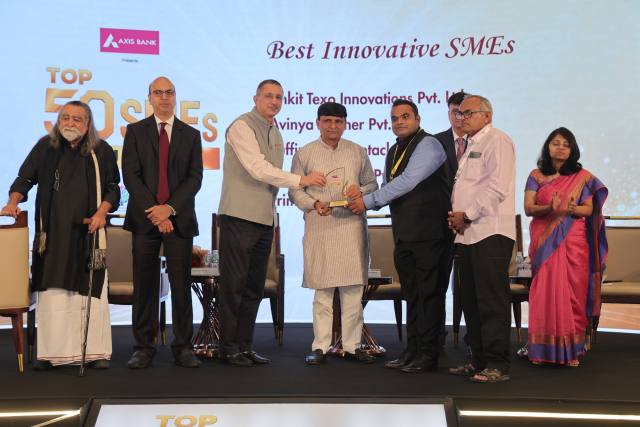 BuffIndia Cigarette Waste Management Solution — Top 50 SME Awards, Gujarat