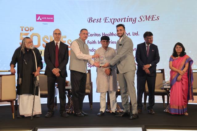 Faith Industries Ltd — Top 50 SME Awards, Gujarat