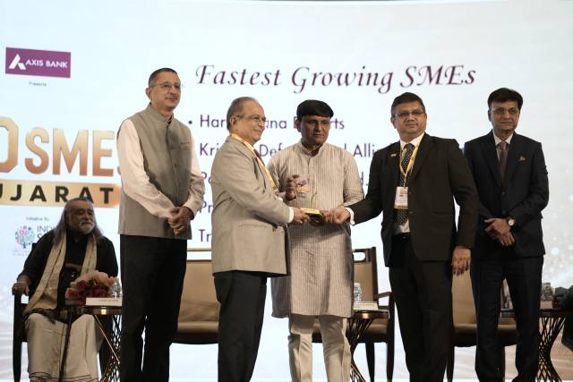 Krishna Defence and Allied Industries Ltd — Top 50 SME Awards, Gujarat