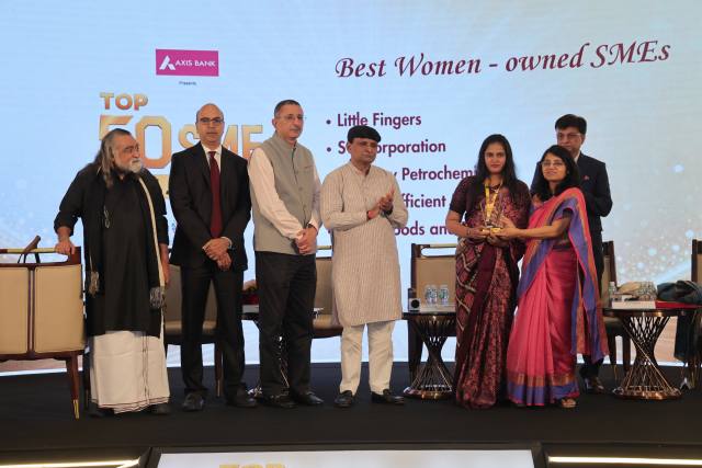 Sparrow Petrochemicals — Top 50 SME Awards, Gujarat