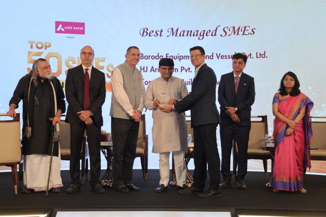 Vyuh Logistics Pvt Ltd — Top 50 SME Awards, Gujarat